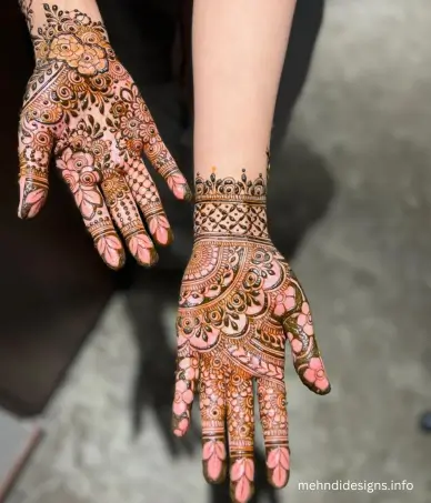 Full Hand Mehndi Design
