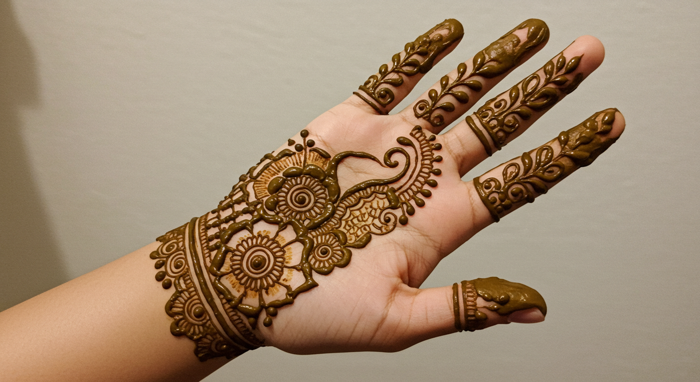 Arabic Mehndi Design