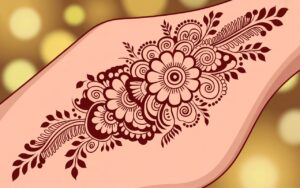 Tattoo style mehndi